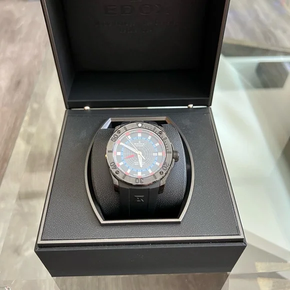 Edox - World Timer Automatic Swiss watch
